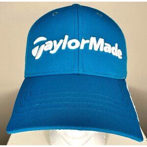 TaylorMade Blue and White Golf Hat